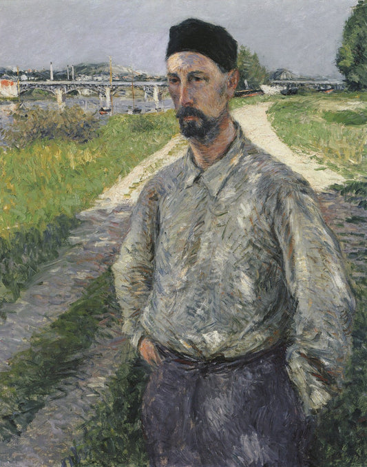 Portrait d'Eugène Lamy - Caillebotte