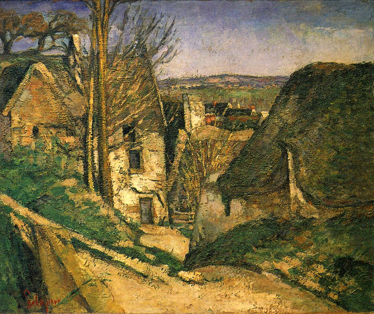 La Maison du pendu, Auvers-sur-Oise - Paul Cézanne