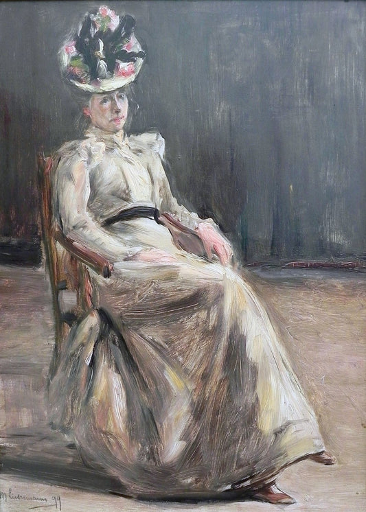 Portrait d'une dame - Max Liebermann