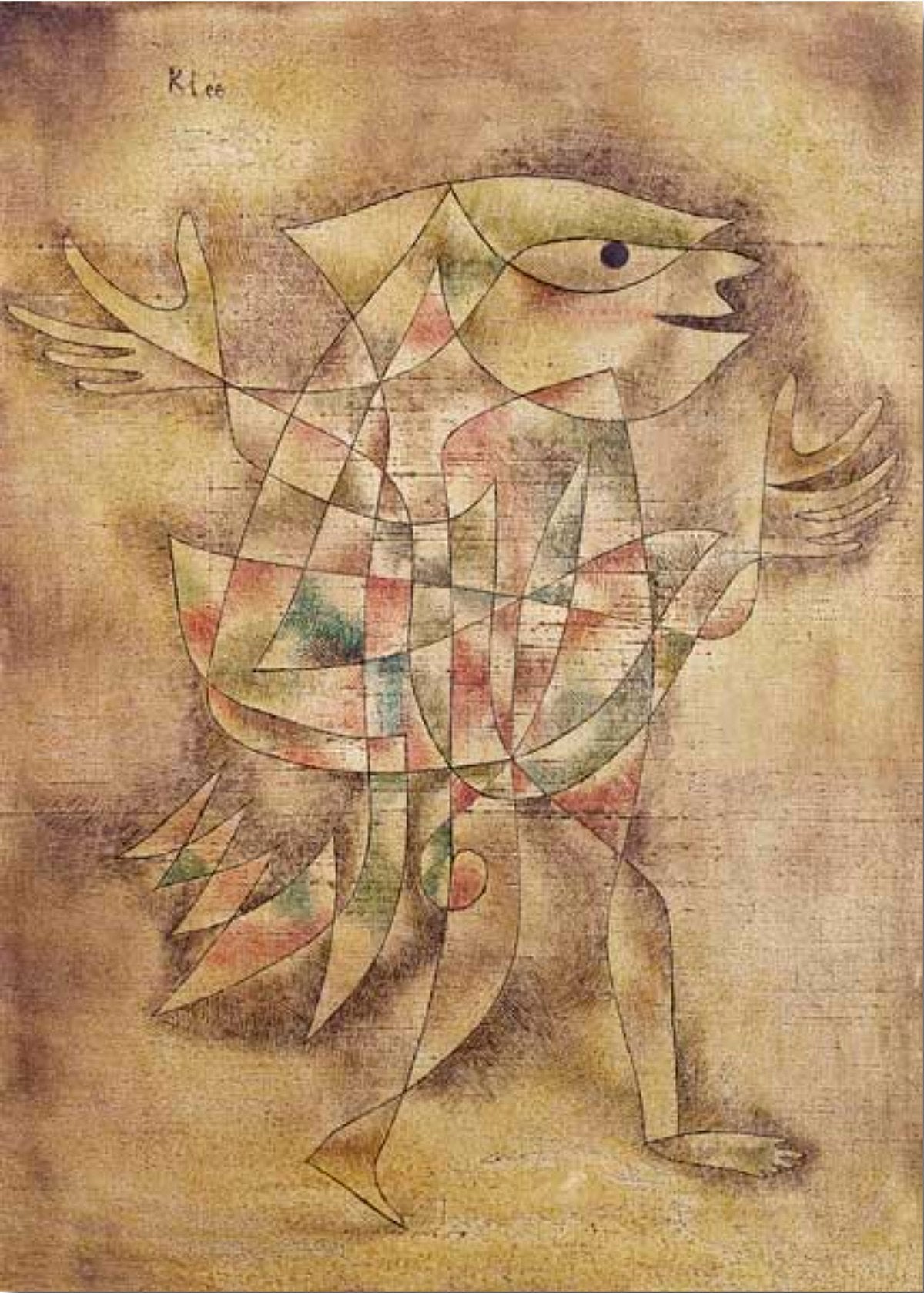 Fou en transe - Paul Klee