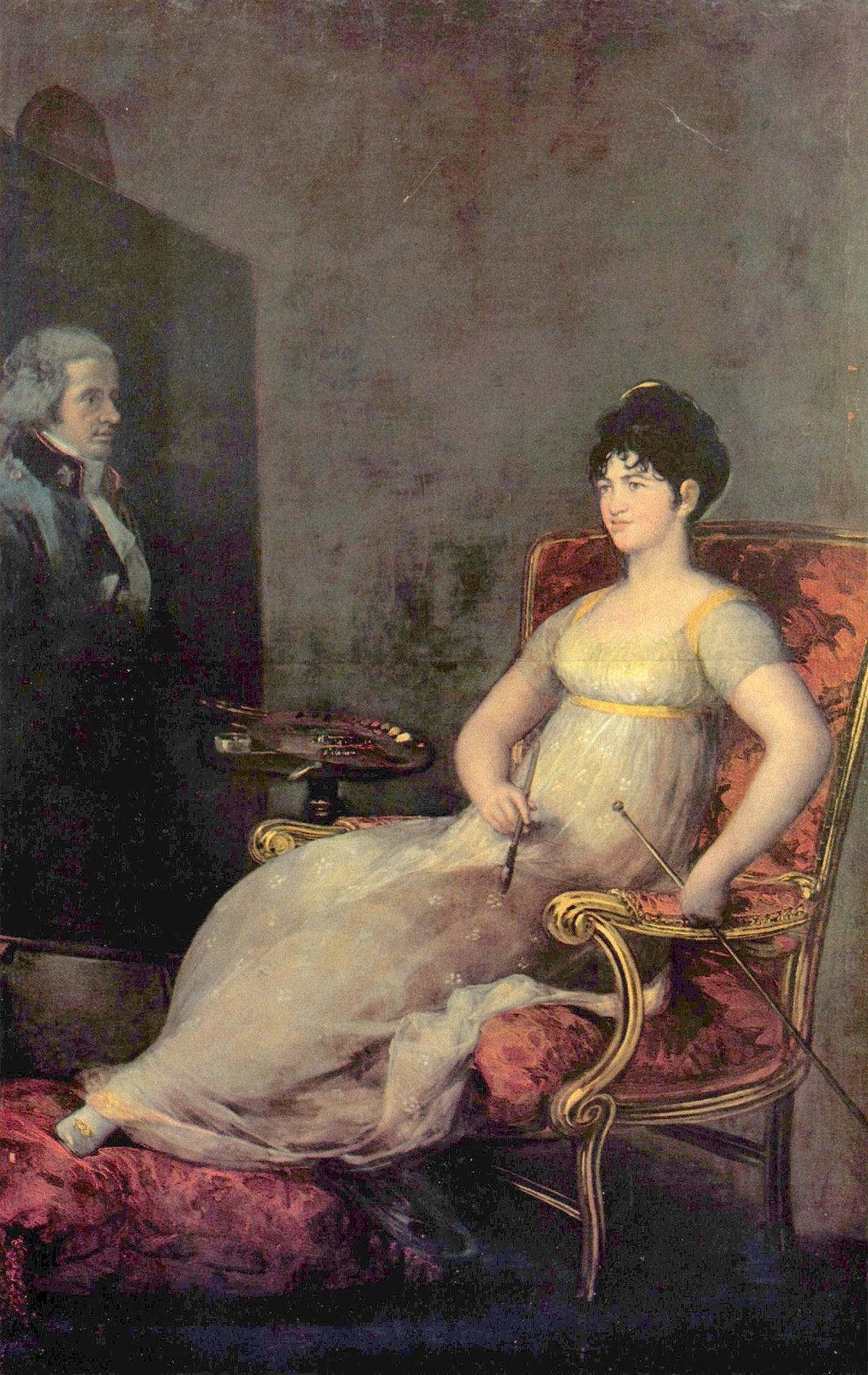 Portrait de la Marquise de Villafranca - Francisco de Goya