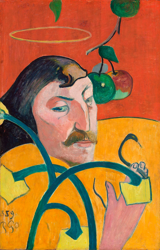 Autoportrait au Nimbe - Paul Gauguin