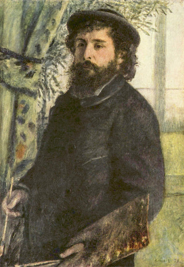 Portrait de Claude Monet - Pierre-Auguste Renoir