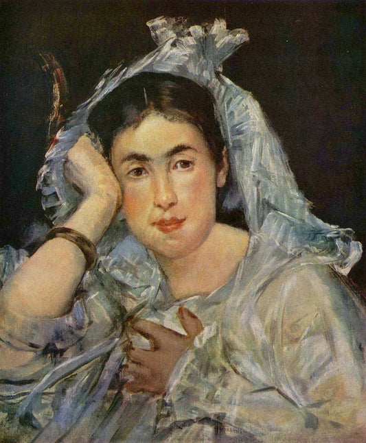 Marguerite de Conflans avec une capuche - Edouard Manet