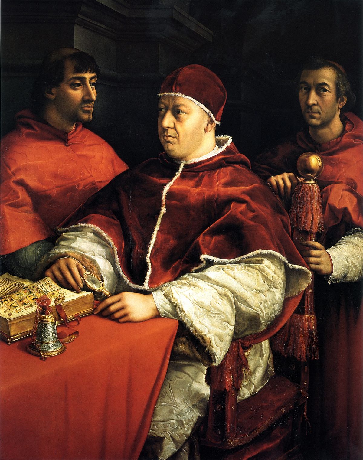 Portrait du pape Léon X - Raphaël (peintre)