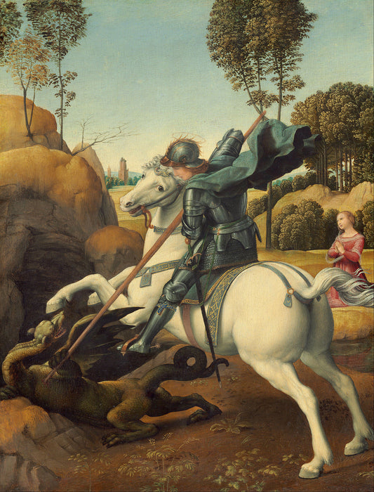 Saint Georges et le dragon - Raphaël (peintre)