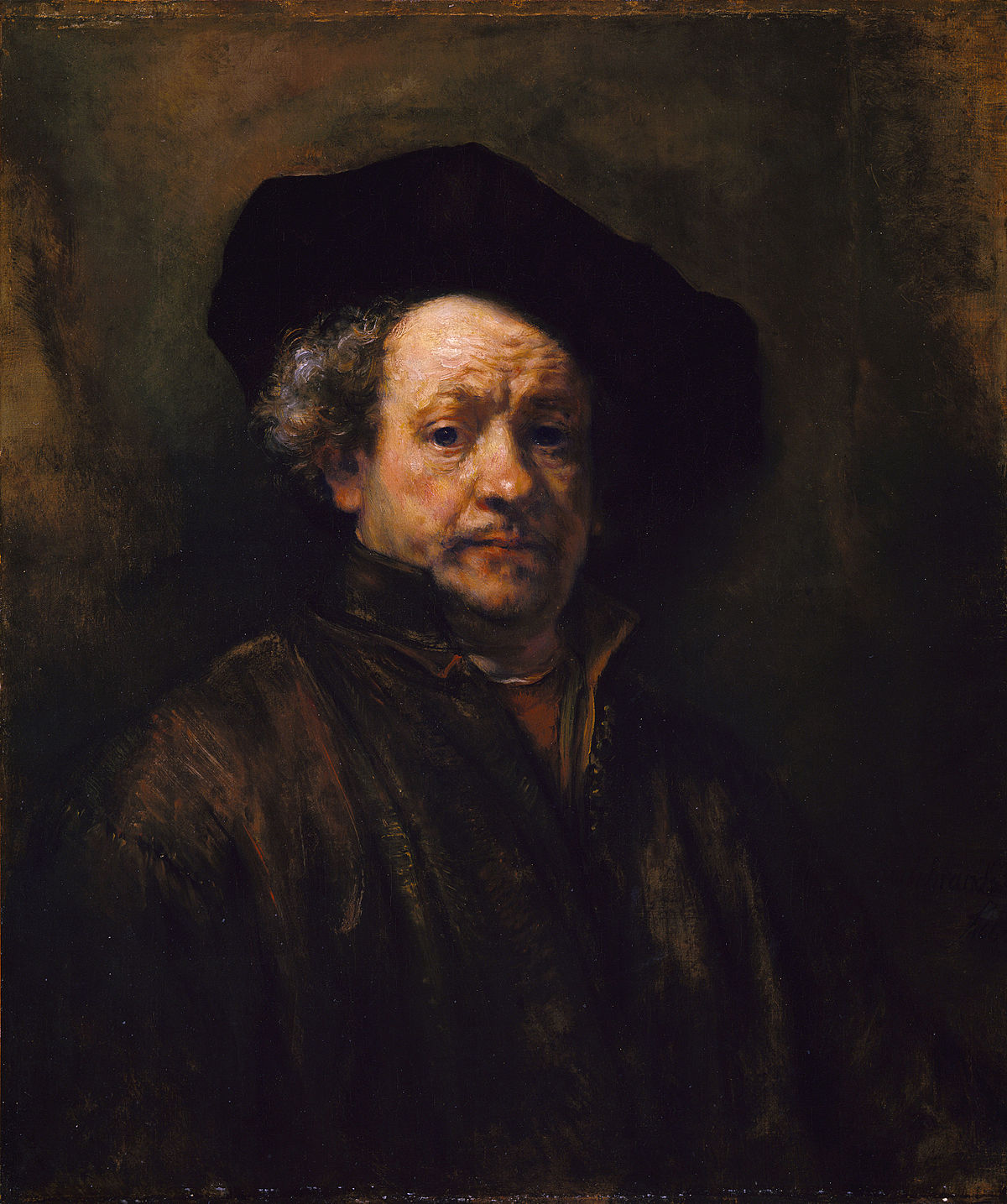 Portrait de l'âge - Rembrandt van Rijn
