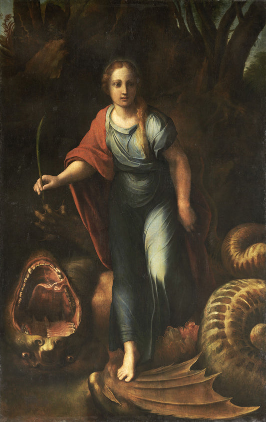 Sainte Marguerite 1518 - Raphaël (peintre)