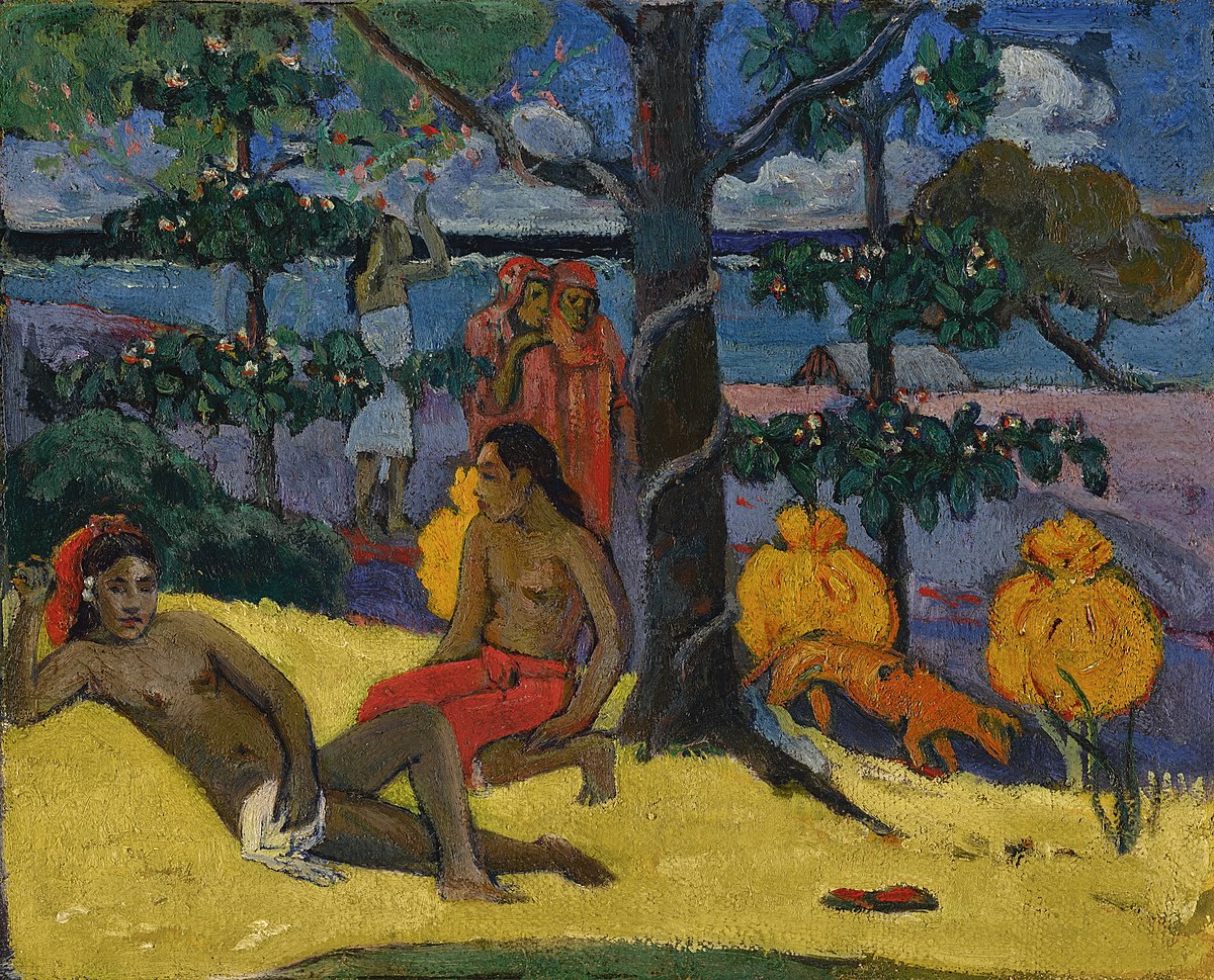 La Femme aux mangos - Paul Gauguin