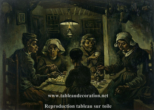 Les Mangeurs de pommes de terre - Van Gogh