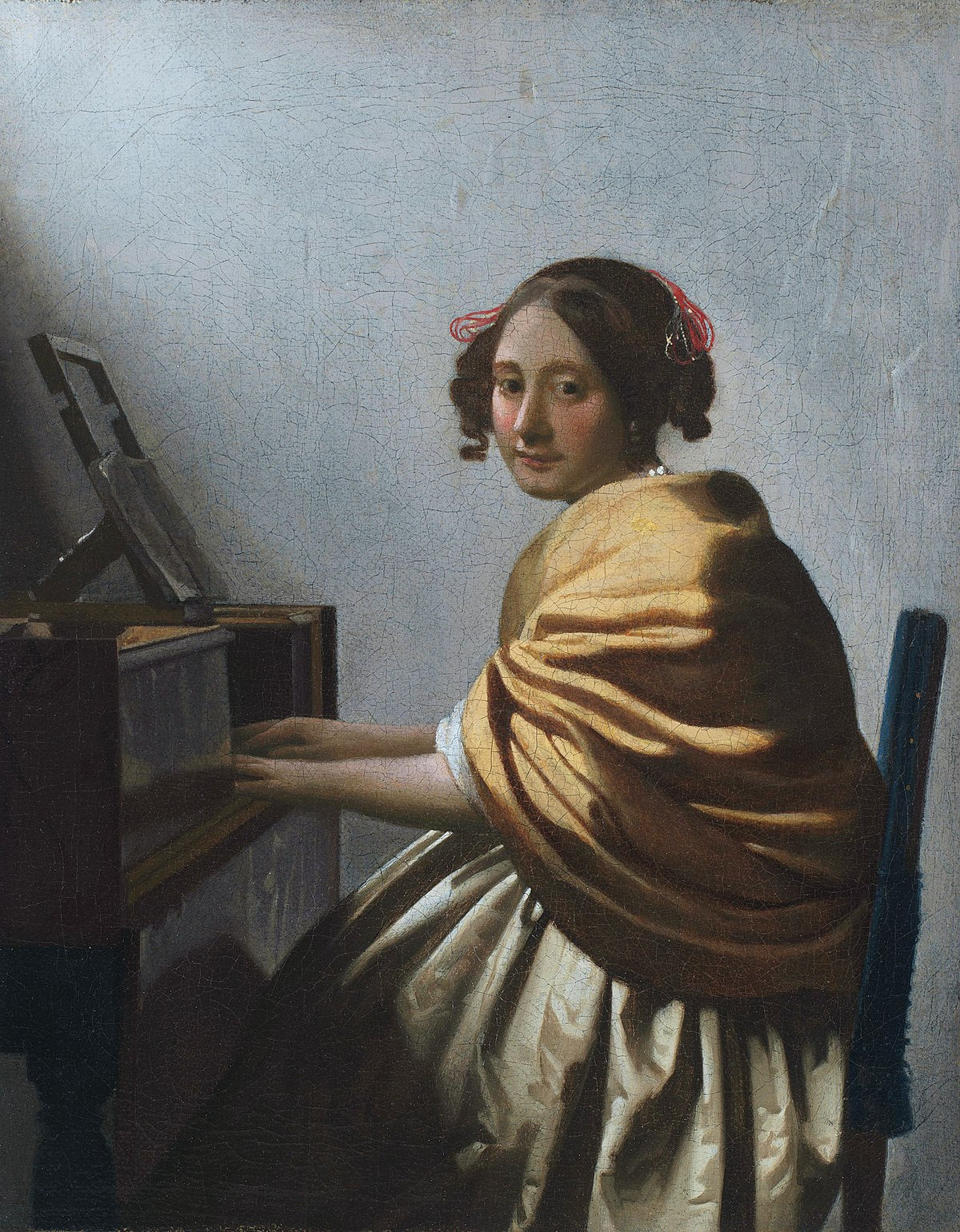 Dame jouant du virginal - Johannes Vermeer