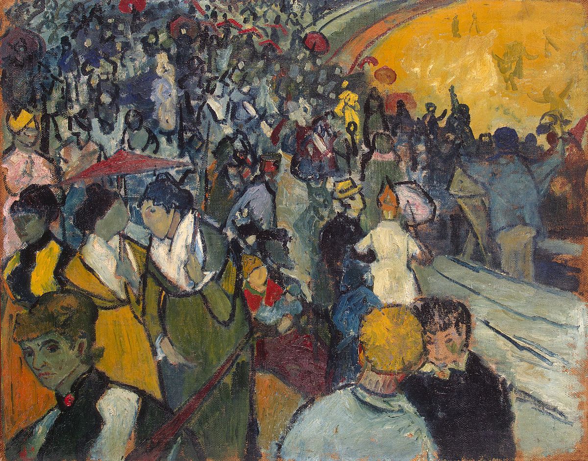 Arènes à Arles - Van Gogh