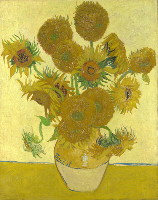 Vase aux quinze tournesols - Van Gogh