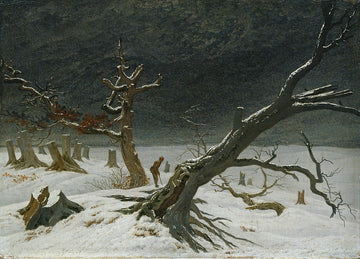 Paysage d'hiver - Caspar David Friedrich