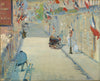 La Rue Mosnier aux drapeaux - Edouard Manet
