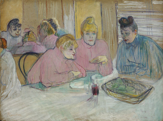 Les dames de la salle à manger - Toulouse Lautrec