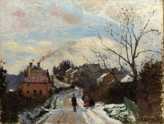 Fox Hill, Haute-Norwood - Camille Pissarro