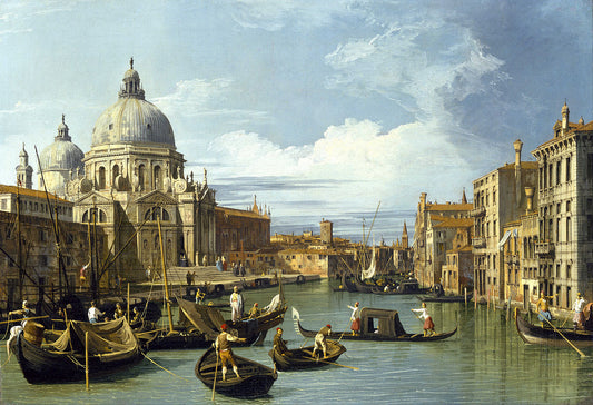 L'Embouchure du Grand Canal, Venise - Giovanni Antonio Canal