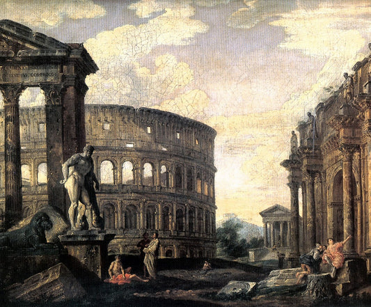 Ruines romaines antiques - Giovanni Paolo Panini