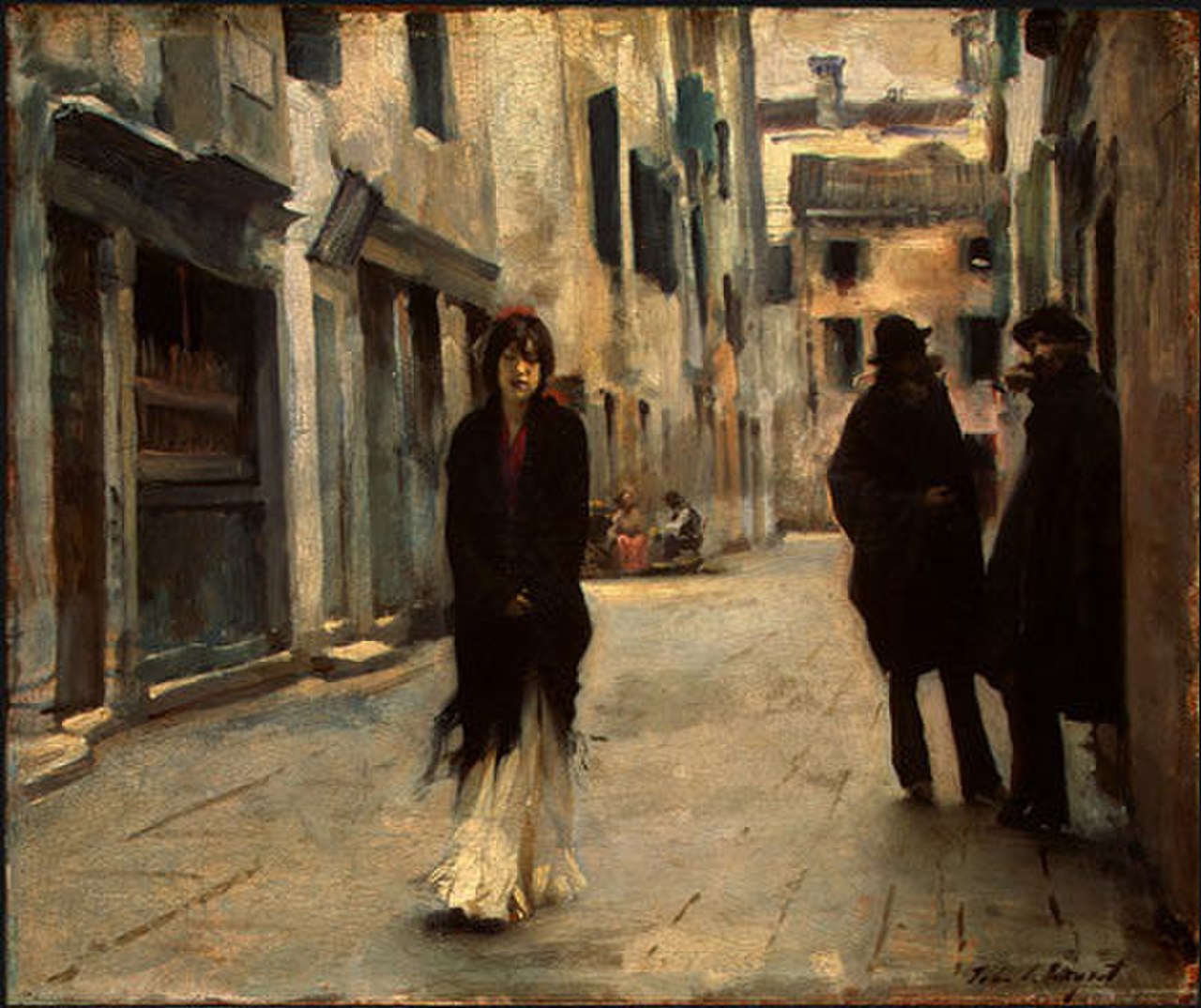 Rue à Venise - John Singer Sargent