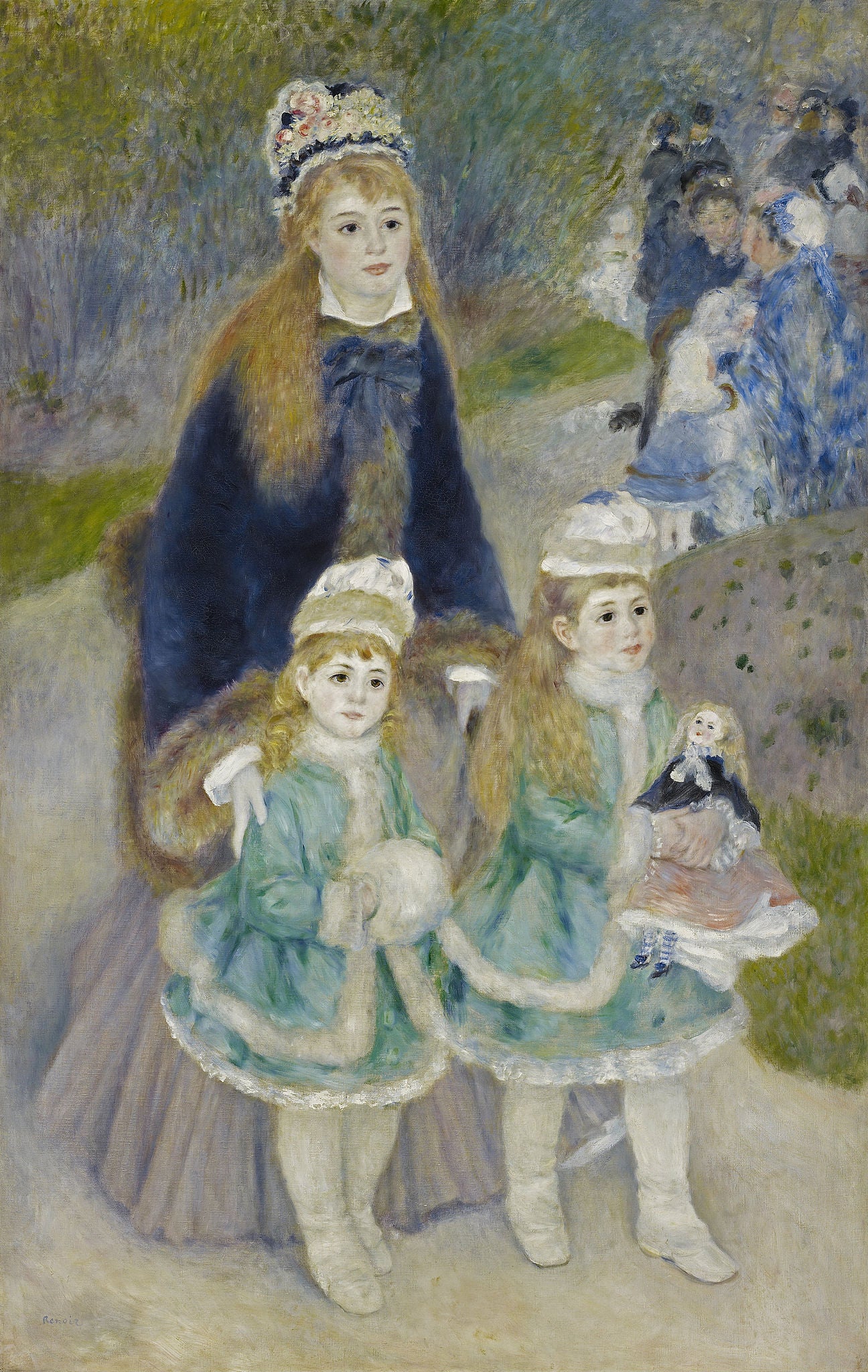 La Promenade - Pierre-Auguste Renoir