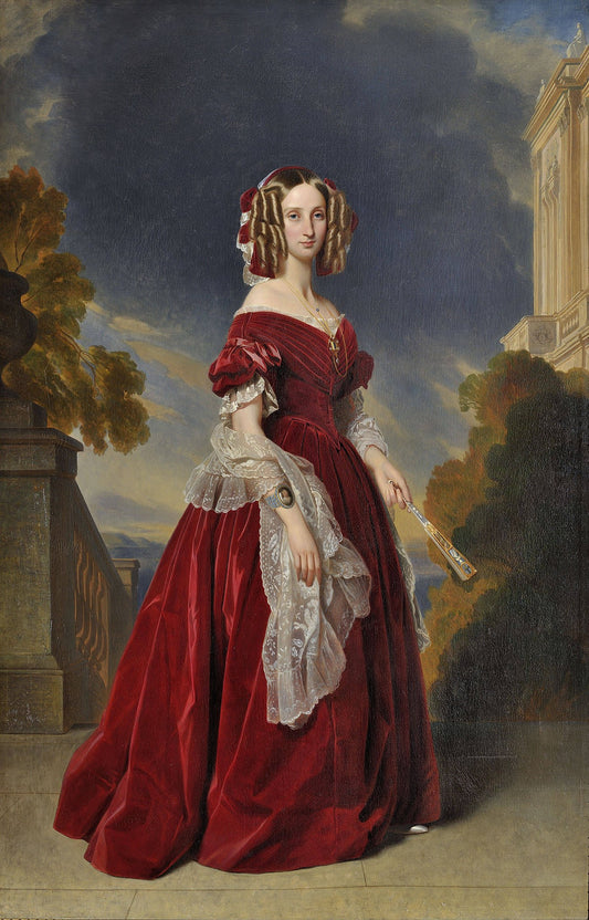 Louise d'Orléans, reine des Belges (1812-1850) - Franz Xaver Winterhalter