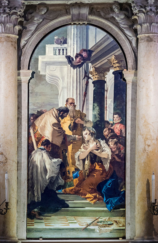 La Dernière communion de sainte Lucie - Giambattista Tiepolo