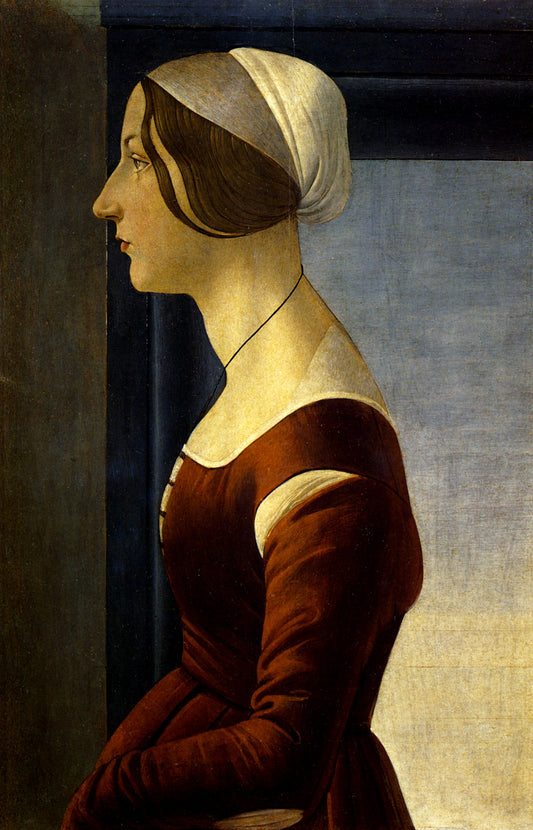 Portrait d'une femme - Sandro Botticelli