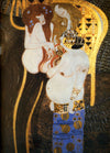 Frise Beethoven Les puissances hostiles Détail du mur lointain - Gustav Klimt