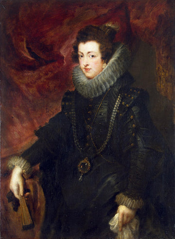 Portrait de la reine Élisabeth de France (1602-1644), reine consort d'Espagne - Peter Paul Rubens