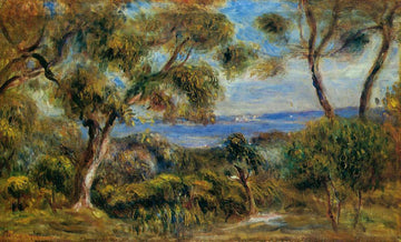 La mer à Cagnes - Pierre-Auguste Renoir