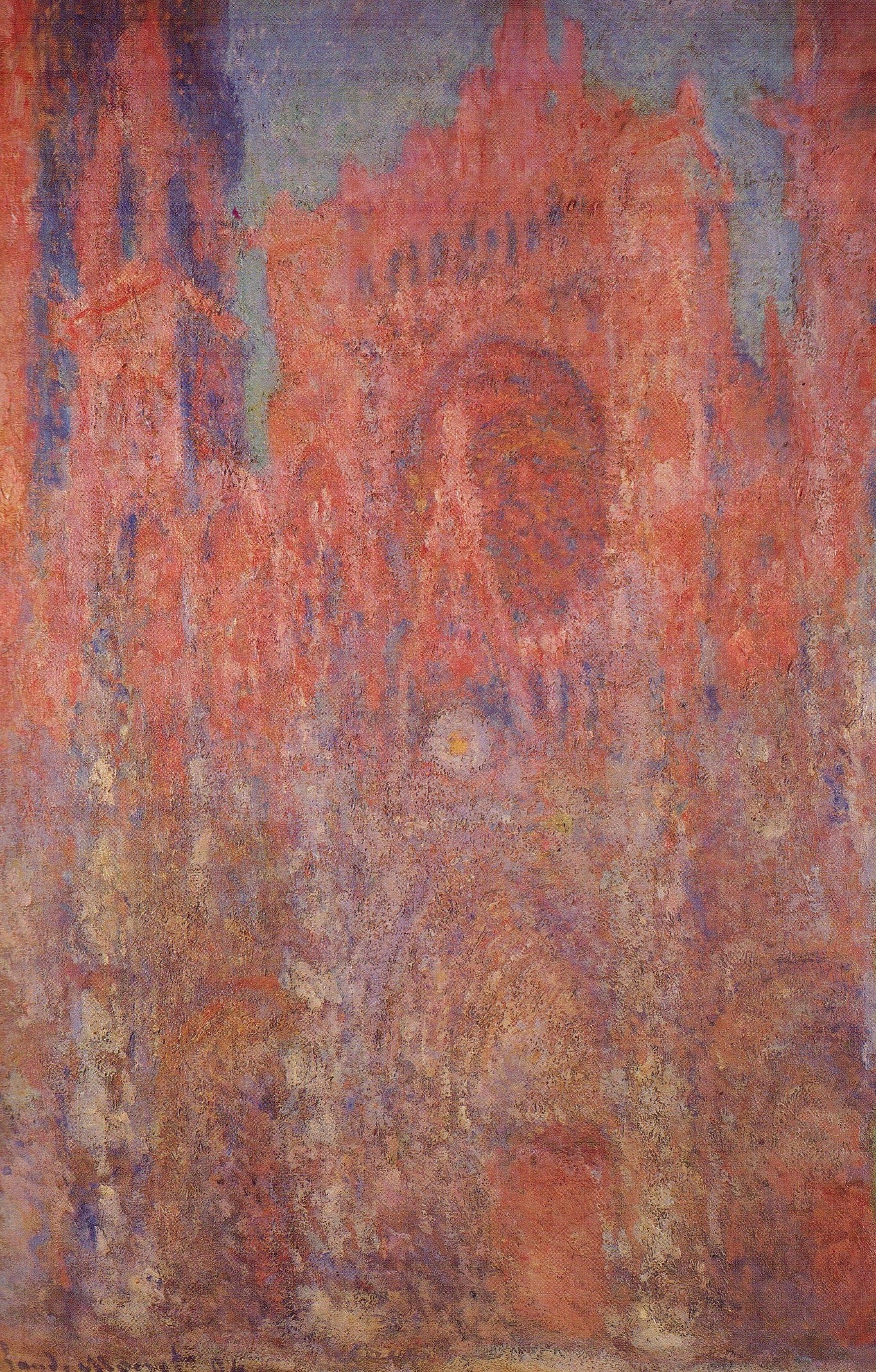 La Cathédrale de Rouen. Façade (W1328) - Claude Monet