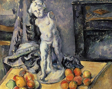 Nature morte avec cupidon en plâtre - Paul Cézanne