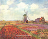 Champs de tulipes en Hollande - Tableau Monet