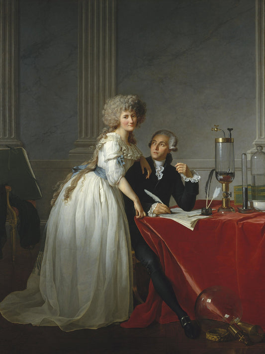 Portrait d'Antoine-Laurent Lavoisier et de son épouse - Jacques-Louis David