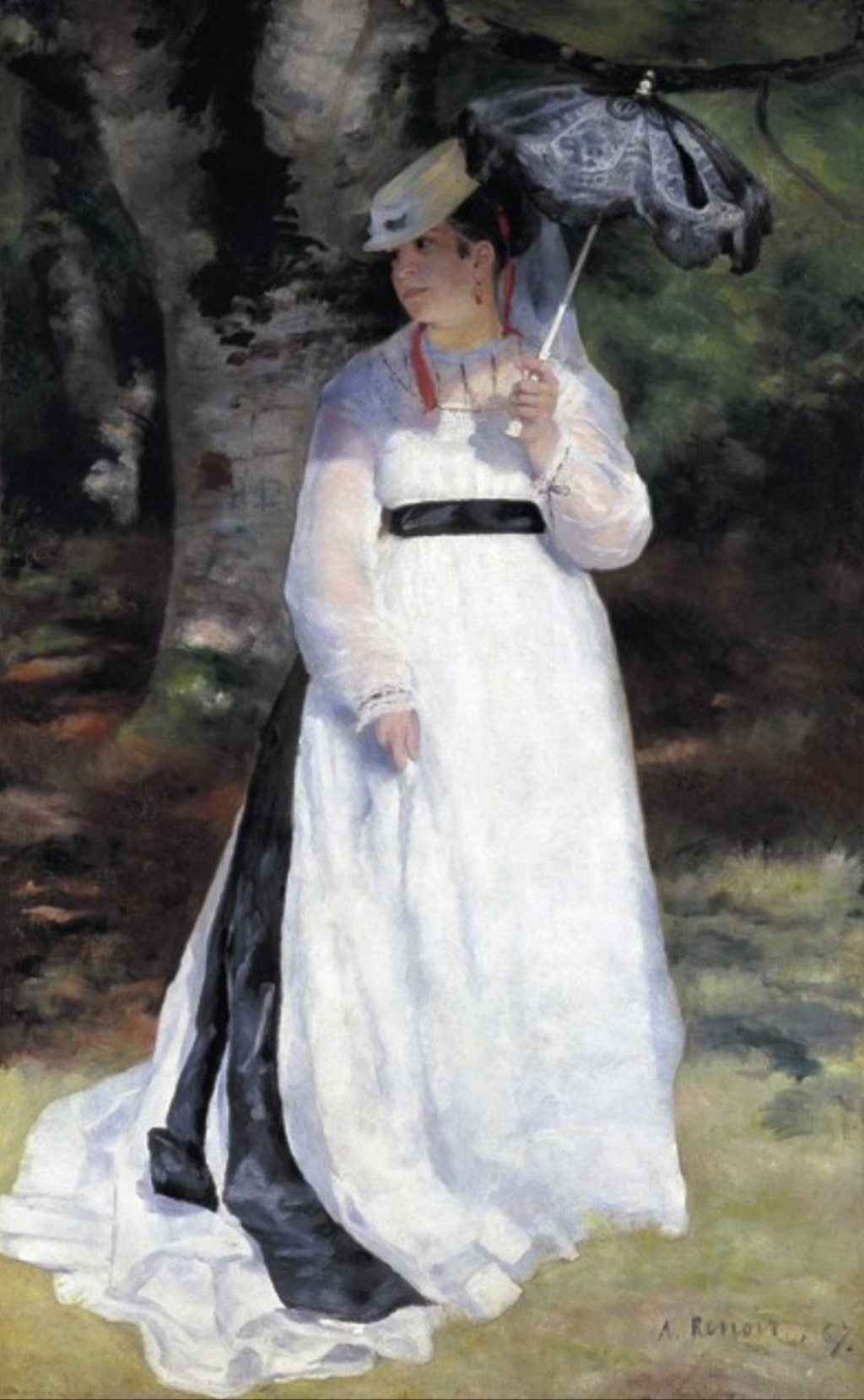 Lise à l'ombrelle - Pierre-Auguste Renoir