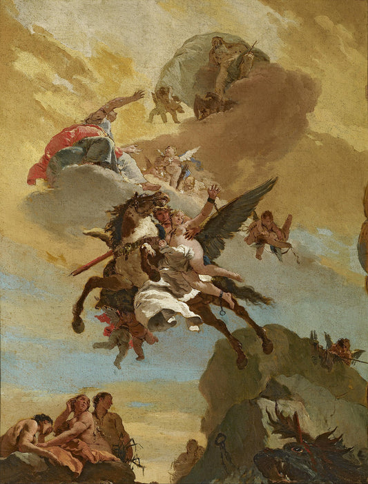 Persée et Andromède - Giambattista Tiepolo