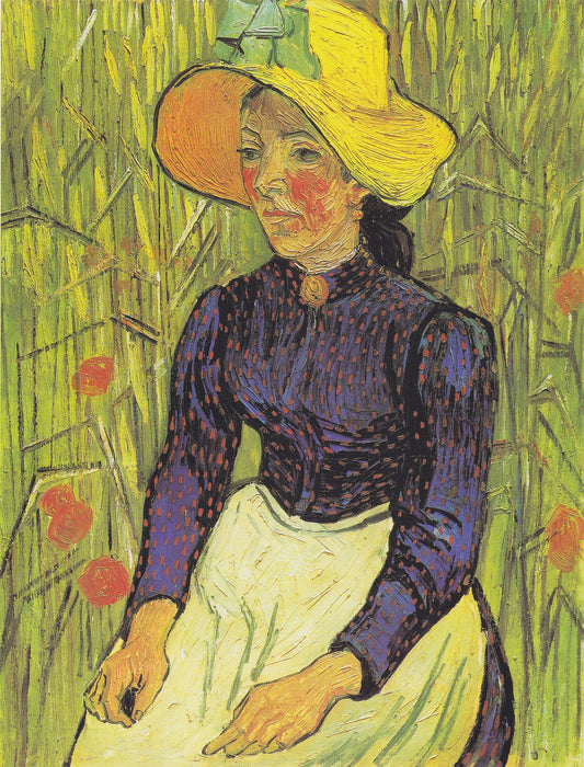 Portrait d'une jeune paysane - Van Gogh
