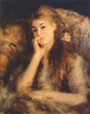 Portrait d'une jeune fille 1878 - Pierre-Auguste Renoir