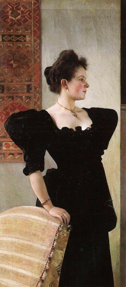 Portrait de Marie Breunig - Gustav Klimt