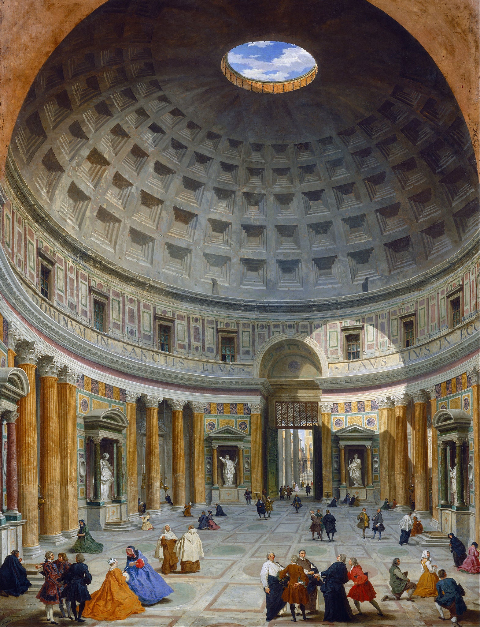 Intérieur du Panthéon, Rome - Giovanni Paolo Panini
