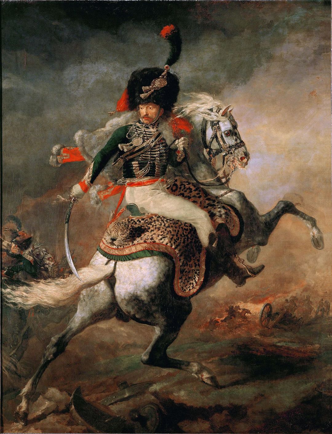 Le Chasseur qui charge - Théodore Géricault