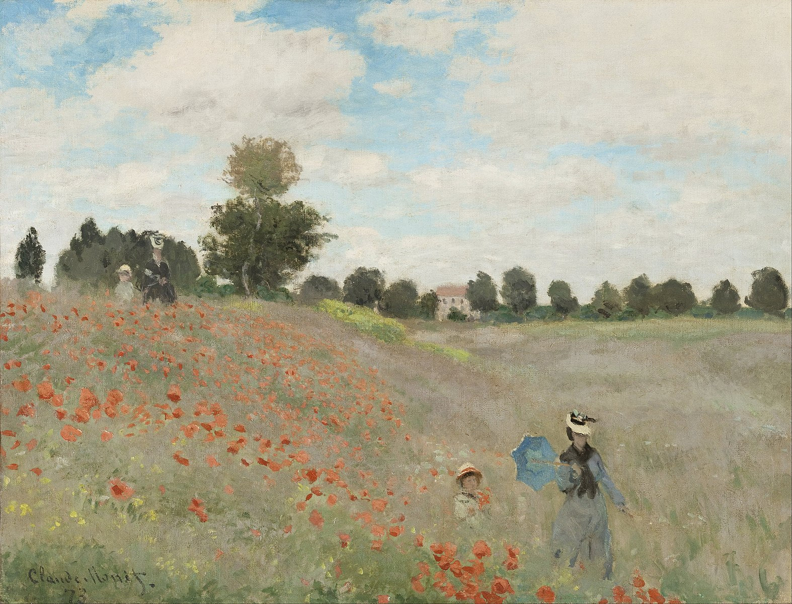 Les Coquelicots - Claude Monet