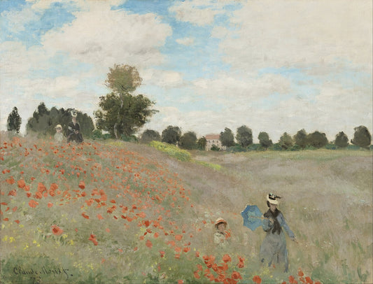 Les Coquelicots - Claude Monet : Une Reproduction d'Art Exceptionnelle
