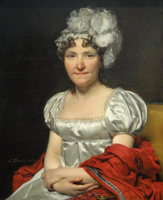 Portrait de marguerite charlotte david - Jacques-Louis David