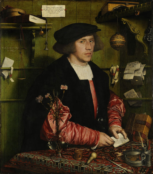 Le marchand Georg Gisze - Hans Holbein le Jeune