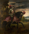 Portrait équestre de Charles V - Titien