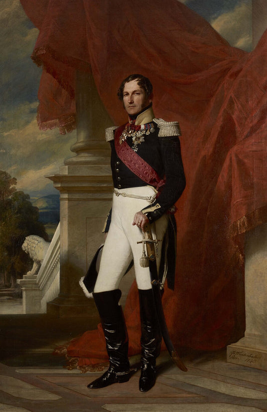 Portrait du Roi Léopold Ier (Roi des Belges), 1840 - Franz Xaver Winterhalter
