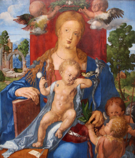 Vierge à l'Enfant au tarin - Albrecht Dürer