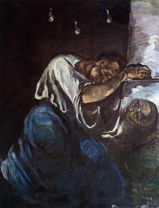 Magdaleine pleurant - Paul Cézanne
